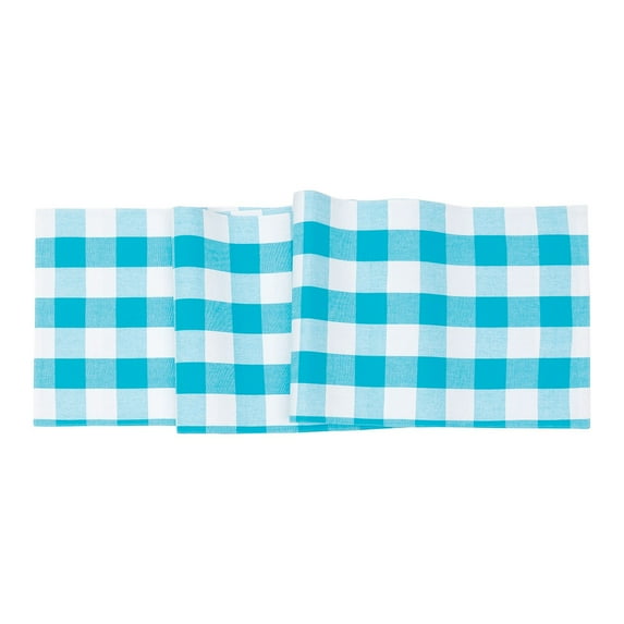 Franklin Turquoise Table Runner 13" x 72"