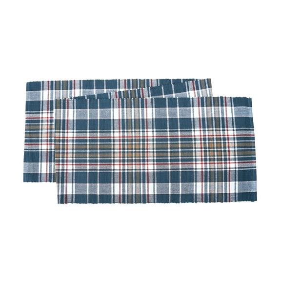 13" x 72" Lawson Lake Plaid Table Runner