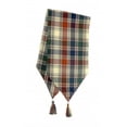 thumbnail image 1 of 13 x 72 in. Ribbed Table Runner with Tassels, Moorpark Jewel, 1 of 1