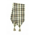 thumbnail image 1 of 13 x 72 in. Ribbed Table Runner with Tassels, St. Gauri, 1 of 1