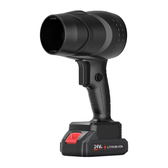 130,000RPM Cordless Electric Cyclone Violent Air Blower, Variable Speed PEPWELL Control, Multi-Functional Rechargeable Leaf Blower for Snow Removal, Car Cleaning, Keyboard Dusting & Outdoor Use