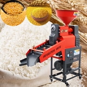130-170KG/H Rice Mill Machine Multi-layer Vibrating Screen Farm Commercial 220V 1.8KW