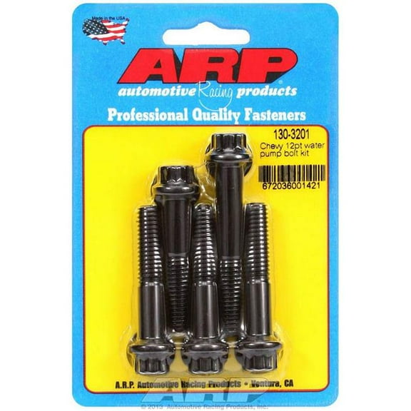 130-3201 12-Point Water Pump Bolt Kit for Chevy