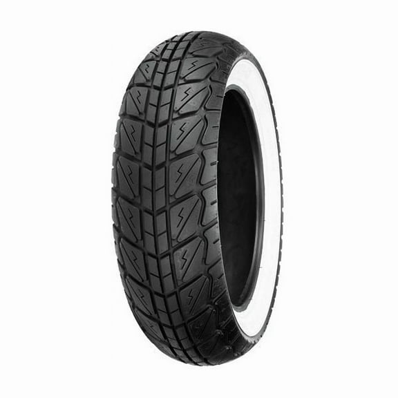 130/70-12 Shinko SR723 White Wall Scooter Rear Tire