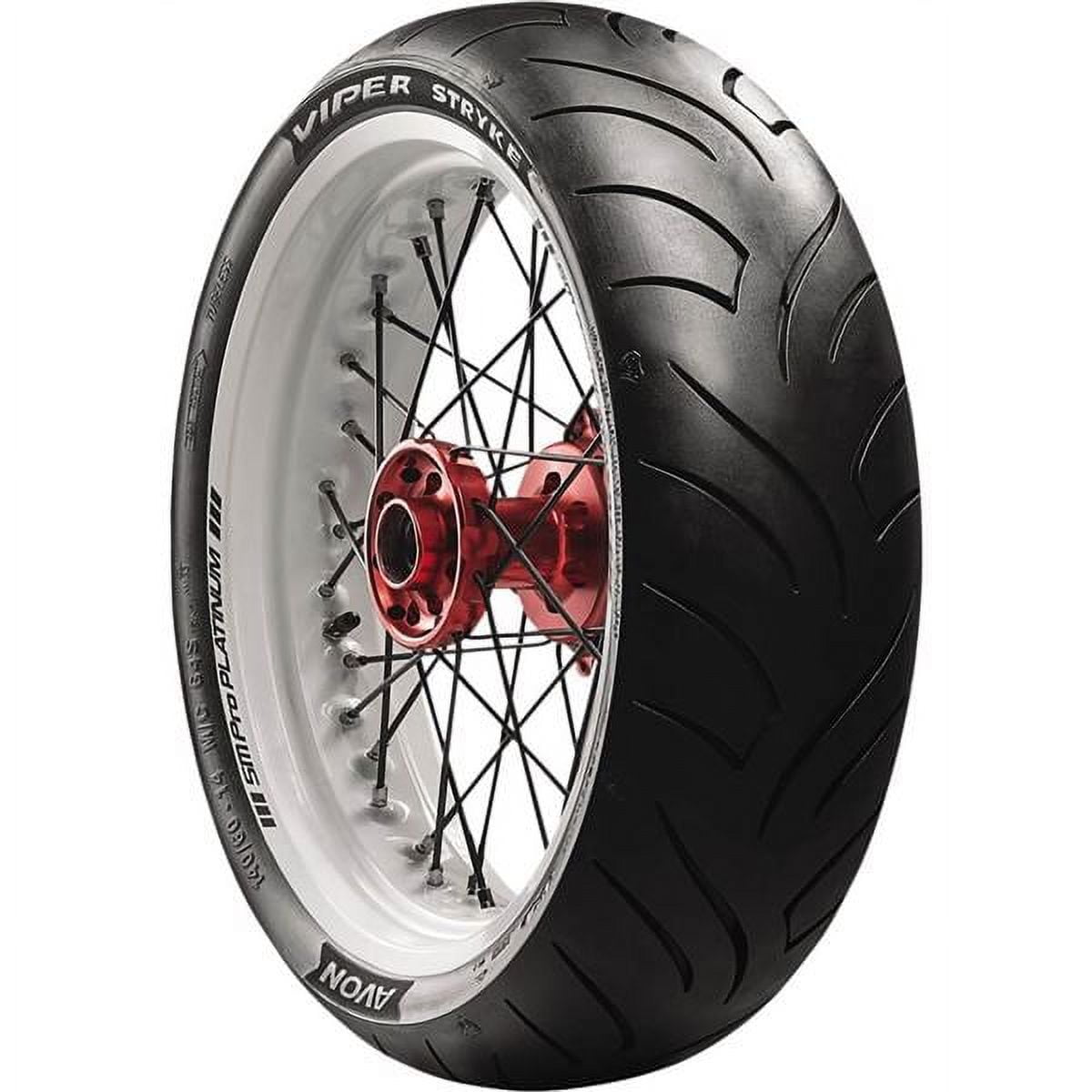 Avon Viper Stryke AM63 Scooter Tire - 130/70-12 Front/Rear Bias Ply Scooter Tire
