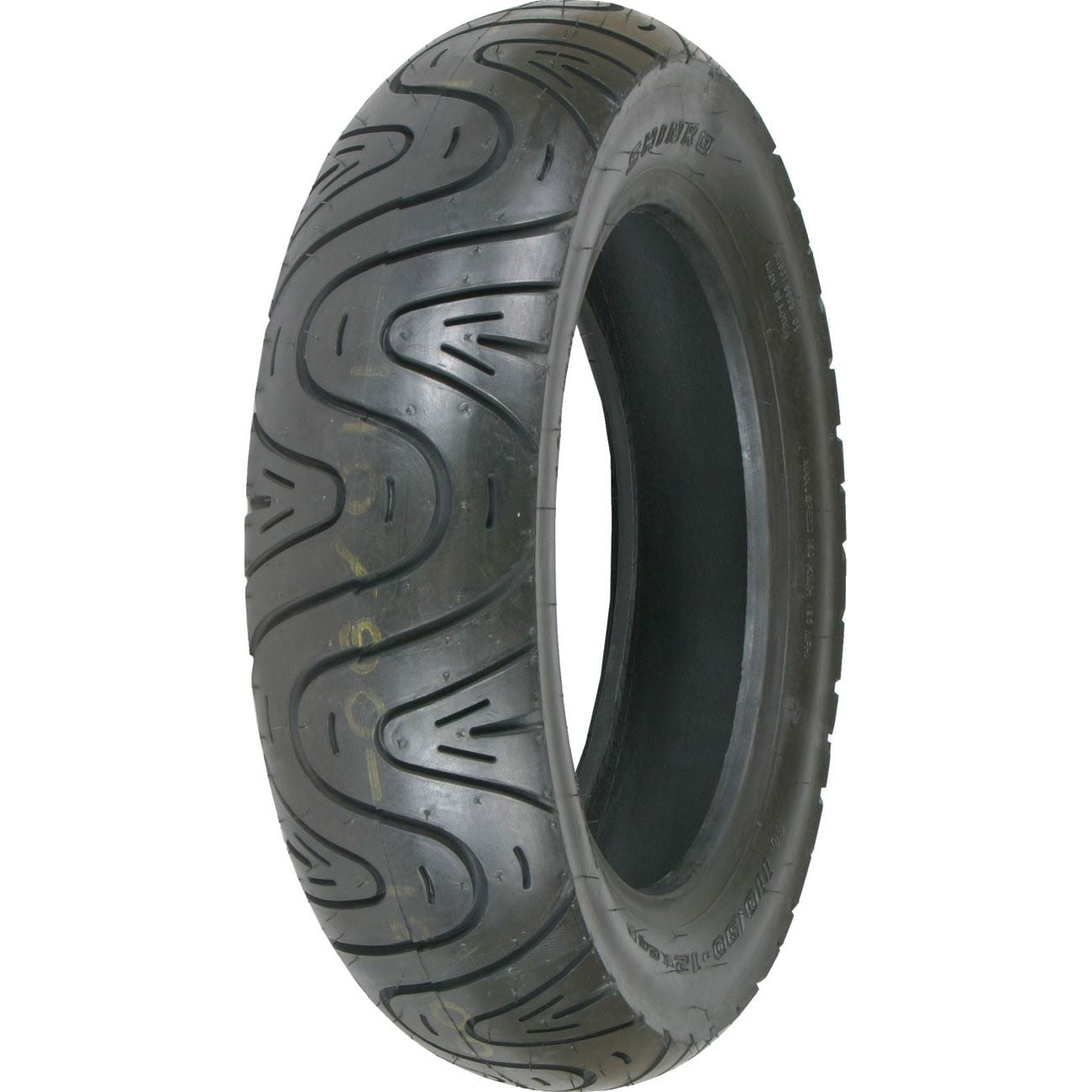 Shinko SR007 130/90-10 Scooter Rear Tire - 4-Ply Tubeless, Load Rating 70, Speed Rating L