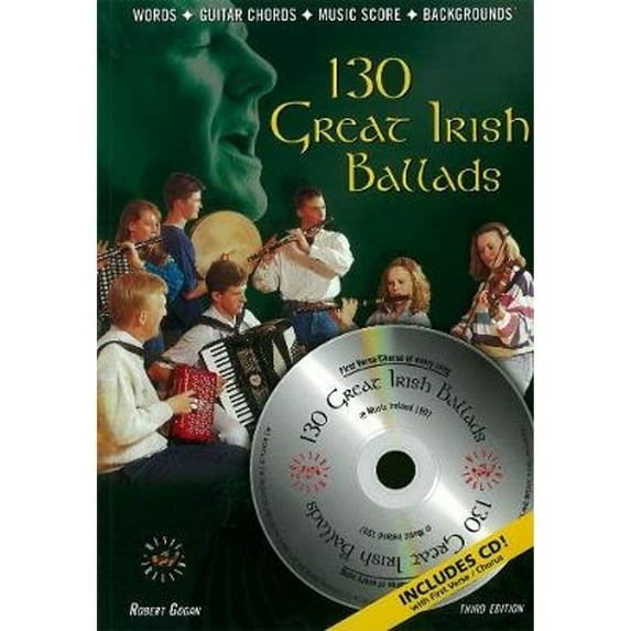 130 Great Irish Ballads (Paperback)