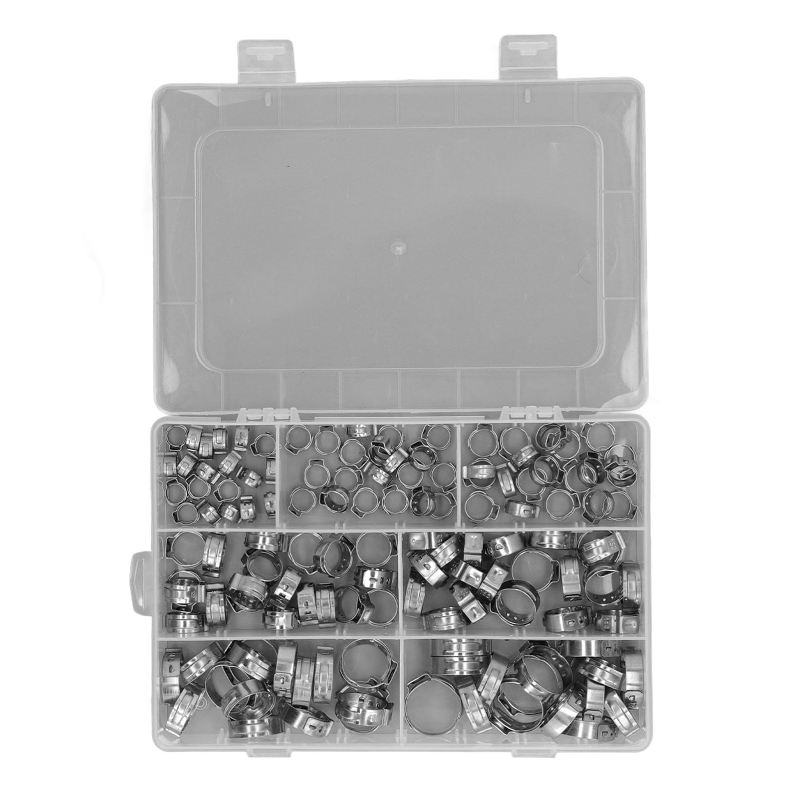 130 Pcs Hose Clamp 304 Stainless Steel Fuel Pipe Clamps For Home Use 130-pcs-hose-clamp-304-stainless-steel-fuel-pipe-clamps-for-home-use