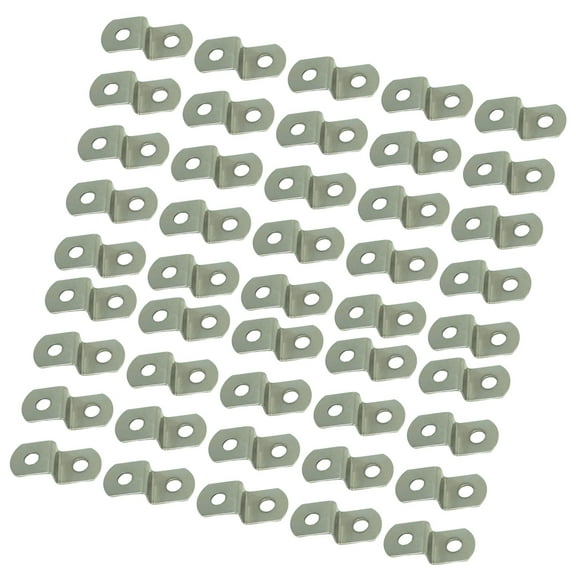 CIMAXIC 130Pcs Framing Accessories Silver Iron Core for Heavy Duty Wall Mounting DIY Projects