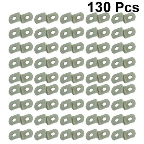 MIPCASE 130Pcs Picture Frame Accessories Silver Metal Melon Nails for Easy Picture Hanging