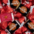 thumbnail image 1 of 105 Pcs Basketball Party Candy Favors Chocolate Mix Let the Madness Begin (1.75 lbs, Approx. 105 Pcs) - Red - By Just Candy, 1 of 5