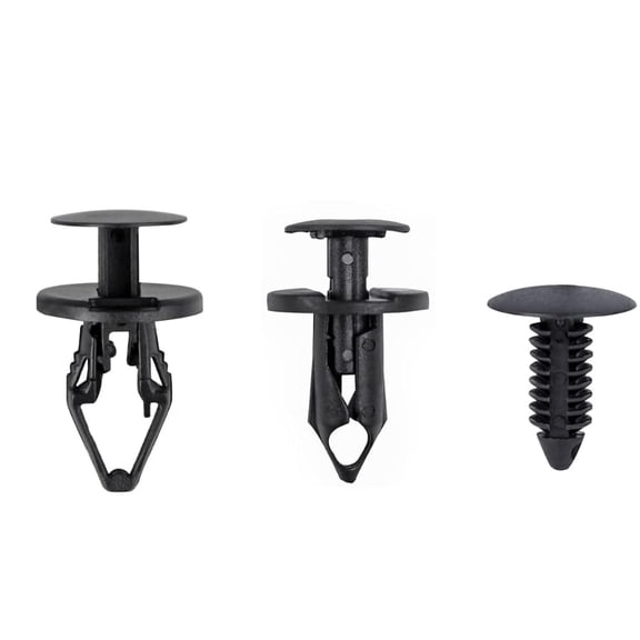 130-Piece GM Push Rivet Clip Assortment OEM Replacement Retainers for Chevy, GMC, Buick Trucks & SUVs