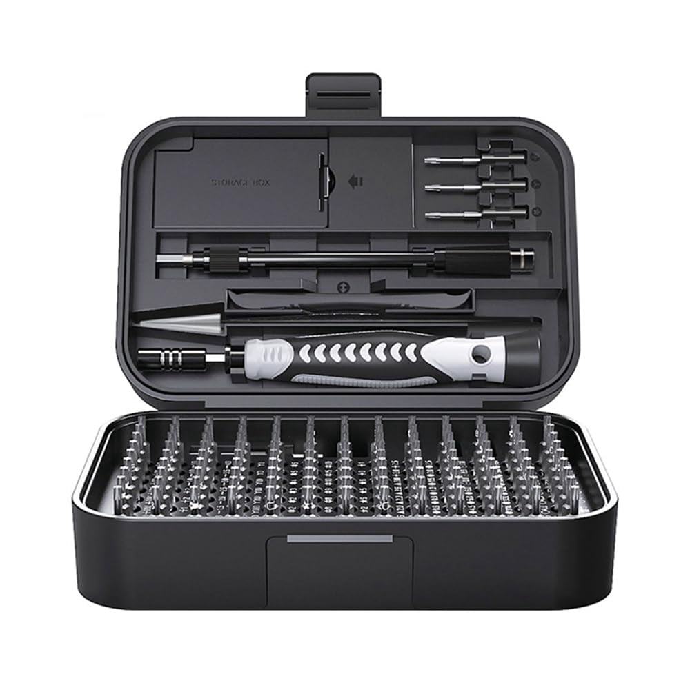 130-in-1 Precision Magnetic Screwdriver Bit Set with 120 Bits 10 Tools Repair Tool