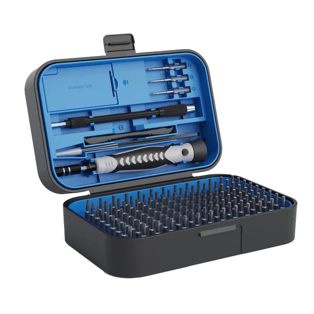 130-in-1 Precision Magnetic Screwdriver Bit Set with 120 Bits 10 Tools Repair Tool