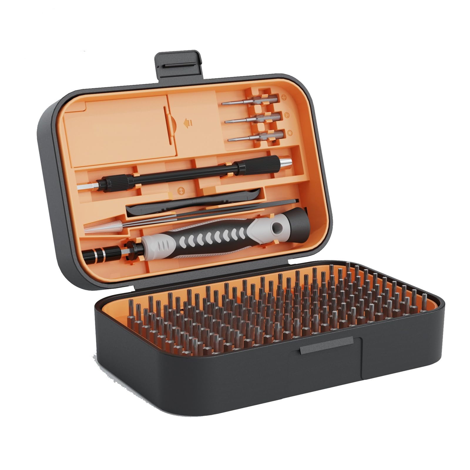 130-in-1 Precision Magnetic Screwdriver Bit Set with 120 Bits 10 Tools Repair Tool