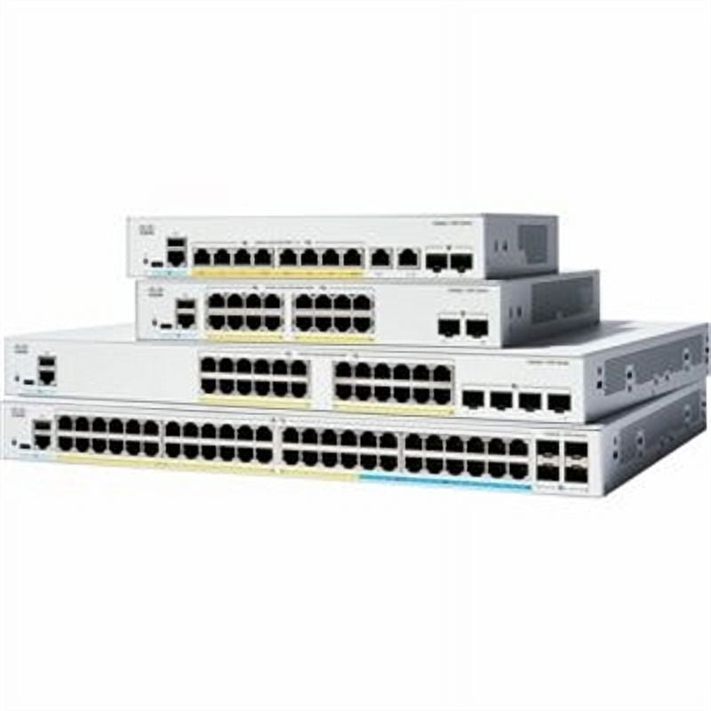 Cisco Catalyst 1300 C1300-8MGP-2X Layer 3 Switch, 8 Ports - Manageable - Gigabit Ethernet, 2.5 Gigabit Ethernet, 10 Gigabit Ethernet - 10/100/1000Base-T, 2.5GBase-T, 10GBase-X - 3 Layer Supported