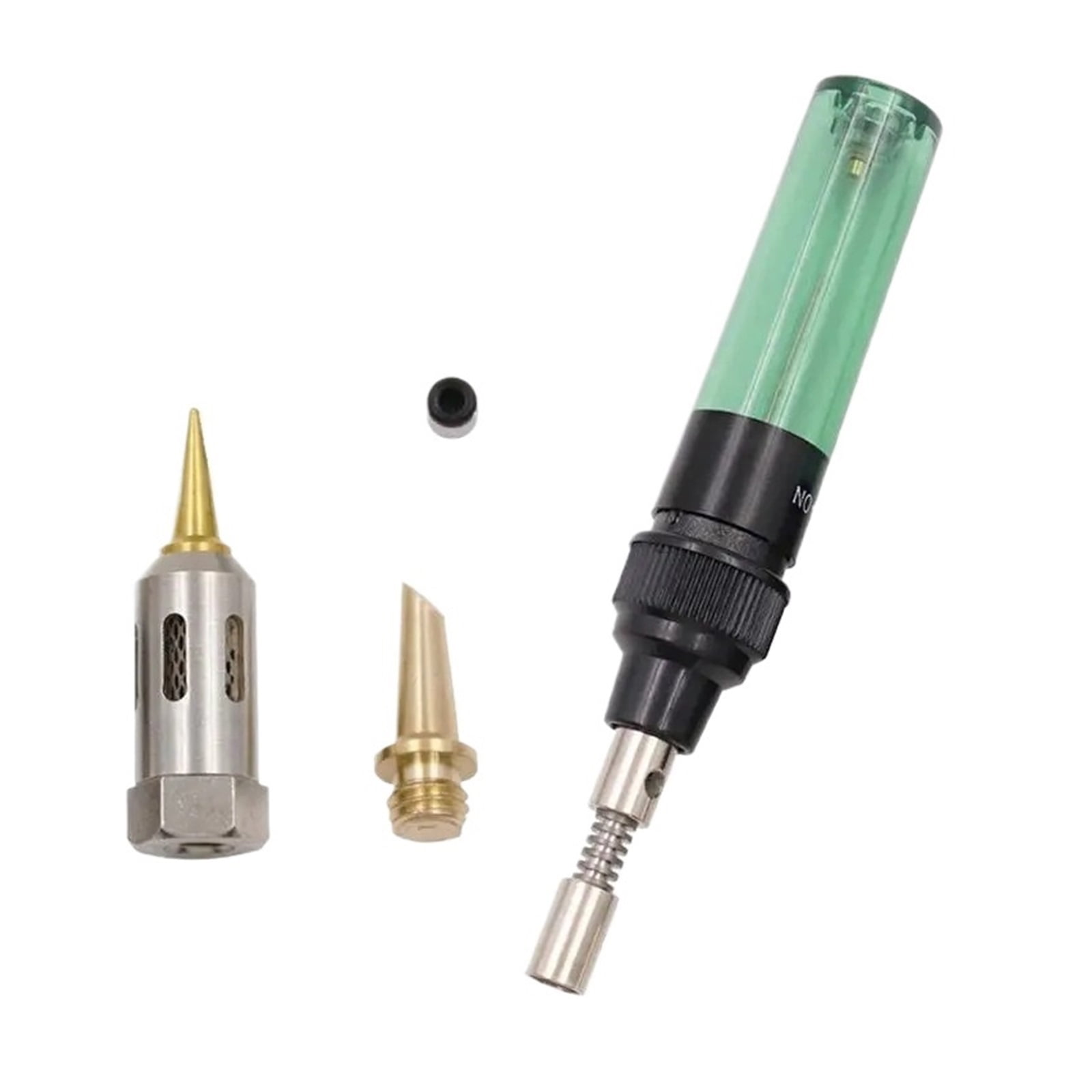 1300  Butane 4 In 1 Portable Soldering Iron Kit Welding Pen Burner Blow Torch Gas Soldering Iron Cordless Butane Tip Tool ,Precise Temperature Adjustment