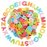 1300 Pieces Small Foam Letter Stickers for Crafts, 50 Sets of Adhesive A-Z Alphabets for Kids (6 Colors)