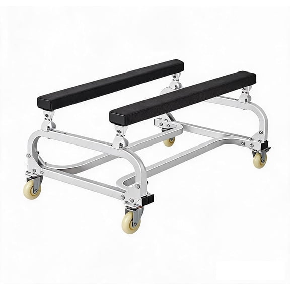 1300 lbs Heavy Duty PWC Dolly Jet Ski Trailer Cart with Lockable Wheels andamp; Adjustable Bunks