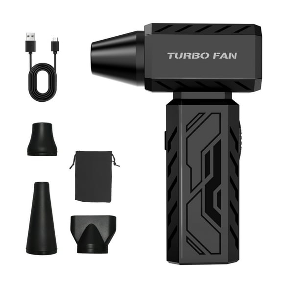 130000RPM High-Power Violent Fan, 3 Adjustable Speeds, Rechargeable, Handheld, Used as Halloween Gifts, Christmas Gifts