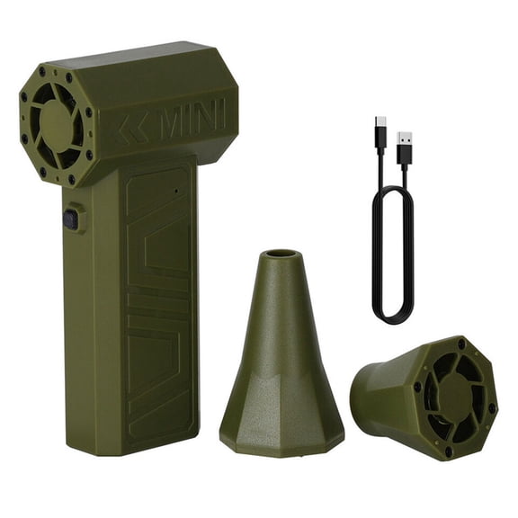 130000RPM Mini Fan Electric Air Duster Adjustable wind speed Portable Turbo Violent Blower Rechargeable  Car Cleaning