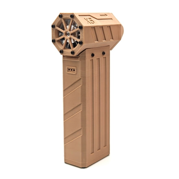 130000RPM Turbofan Highly Speed Brushless Motor Violence Fan Powerful Air Duster with LED Light 2 in 1 Hand Blower Fan