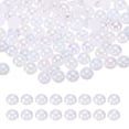 thumbnail image 1 of 1300Pcs Half Pearl, 6mm Plastic Half Flatback Imitation Pearls Cabochon for DIY Crafts Clothing (White AB), 1 of 6
