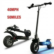 SMATEIGHT 1200W Electric Scooter Adults,35 MPH MAX Speed ,35MILES Folding Escooter with Seat