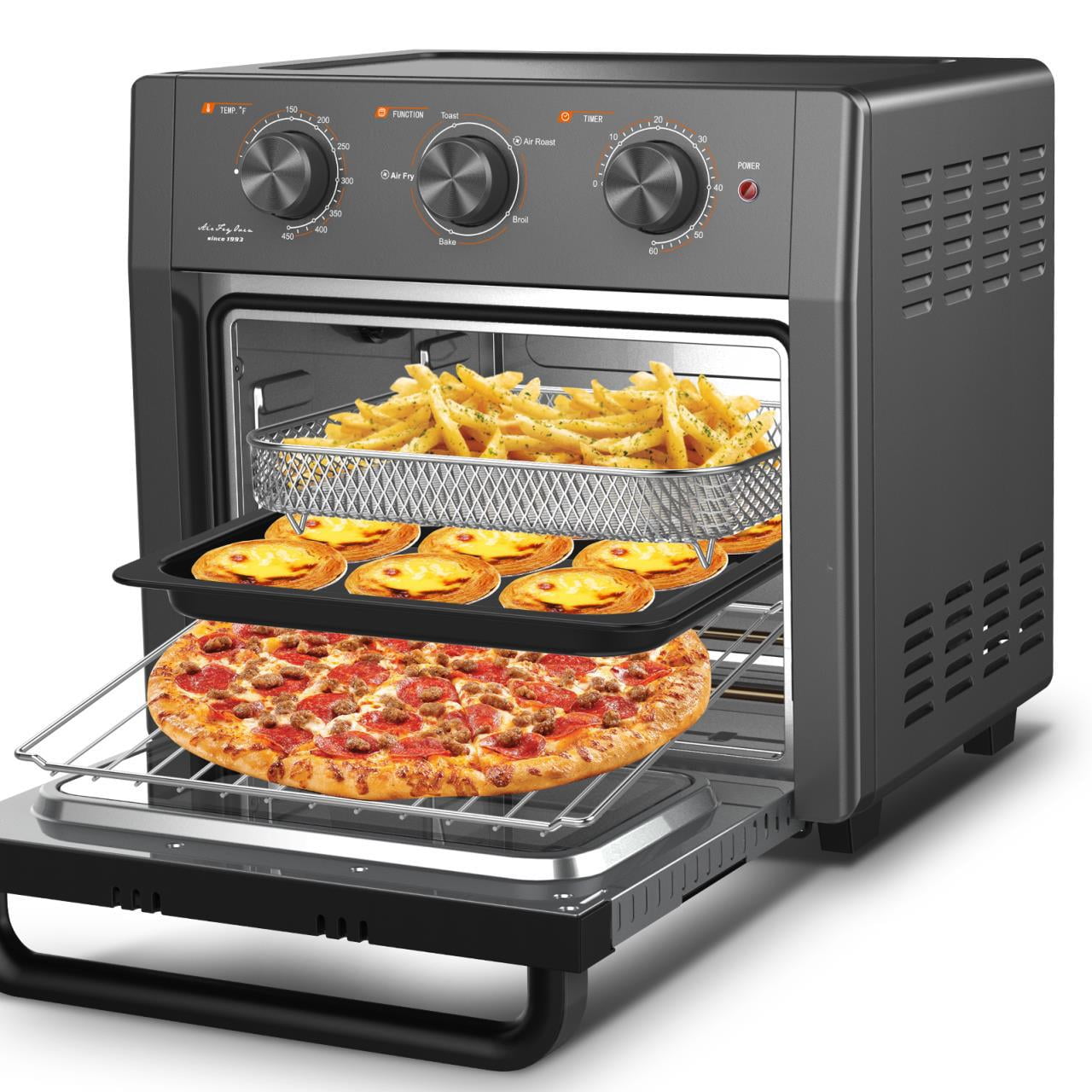Equator 5-in-1 Air Fryer Convection Oven Pizza Oven Grill and Dehydrator - AF 500