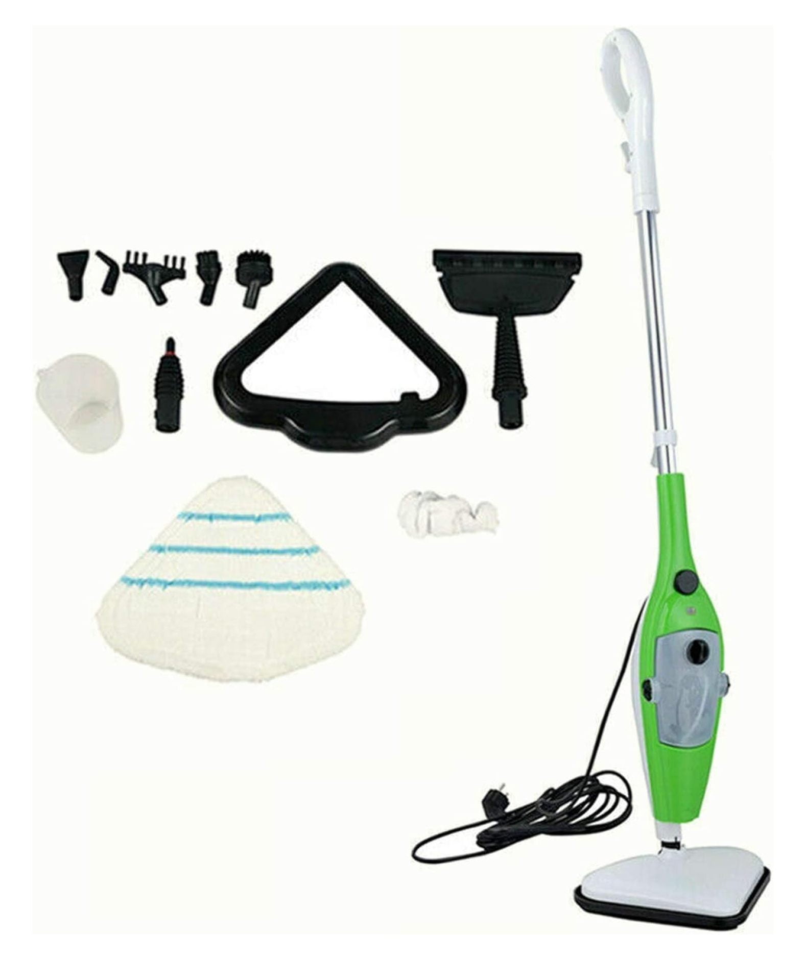 1300W Hot Steam Mop Cleaner, 10 in 1 AllPurpose Hand Held Steam