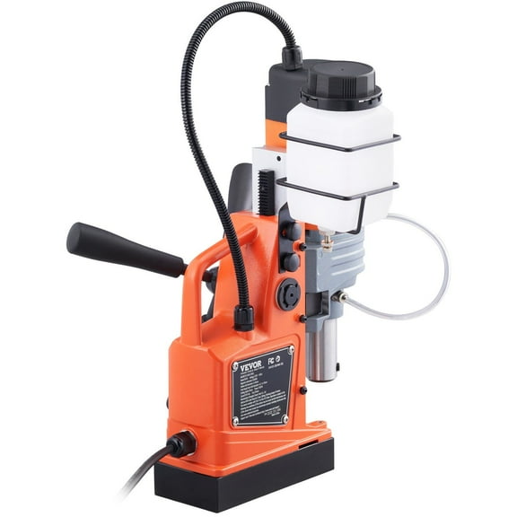 1300W Magnetic Drill Press, 1.6" Metal Boring Tool with 2810 lbf Power, Portable Electric Mag Drill for Workshop and Home Improvement Projects