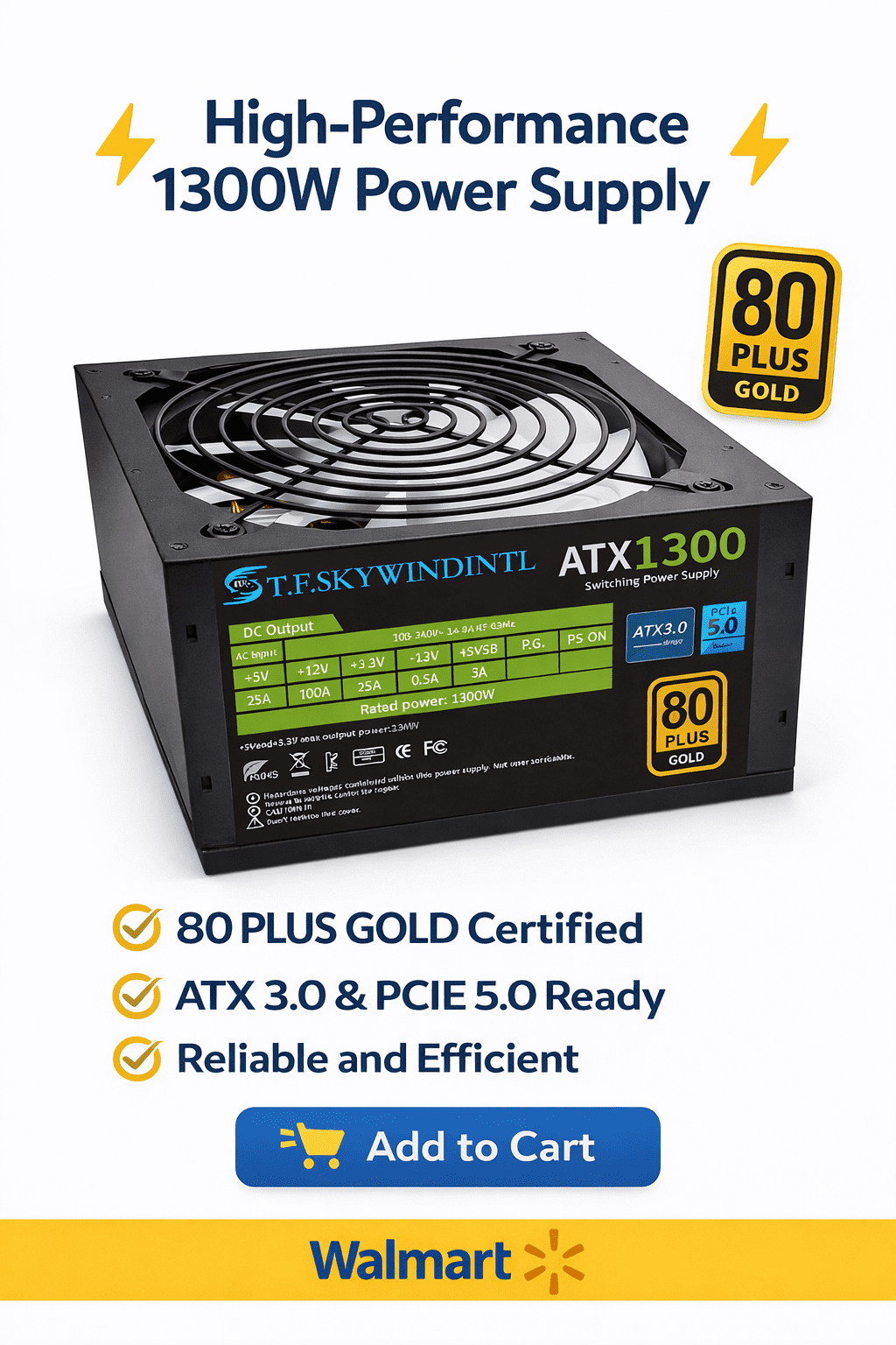 1300W PSU Power Supply Units