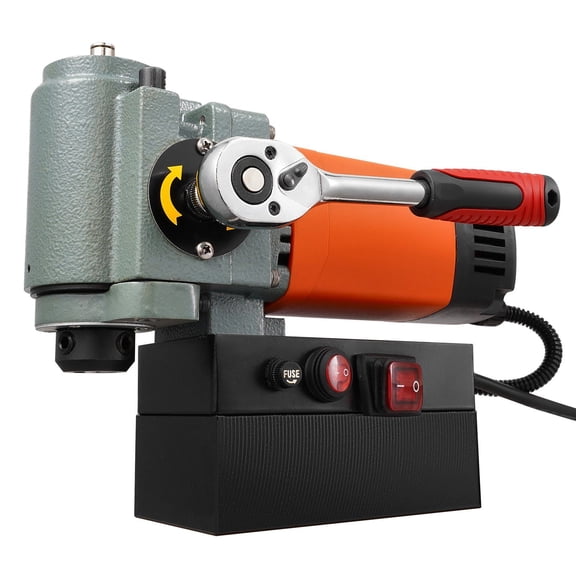 1300W Portable Magnetic Drill Press - Low Profile Lightweight Mag Drill for Metalworking