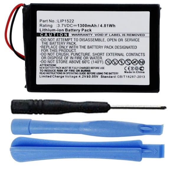 1300mAh LIP1522 Battery Pack for Sony Playstation 4 PS4 Dualshock 4 Controller (CUH-ZCT1E and CUH-ZCT1U - 2015 and Older Models ONLY)