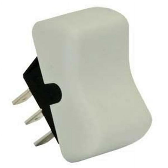 13035 Dc Power Dpdt On-On Switch - White