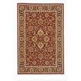 thumbnail image 1 of 1305-1131-BURGUNDY Noble Rectangular Burgundy Traditional Italy Area Rug, 5 ft. 5 in. W x 8 ft. 3 in. H, 1 of 1
