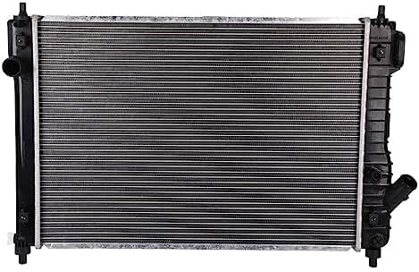 ECCPP Auto Parts Plastic Aluminum Replacement Radiator For 2002 2003 2004 2005 2006 2007 2008 2009 2010 2011 2012 2013 Cadillac Escalade Base 2007 2013 A