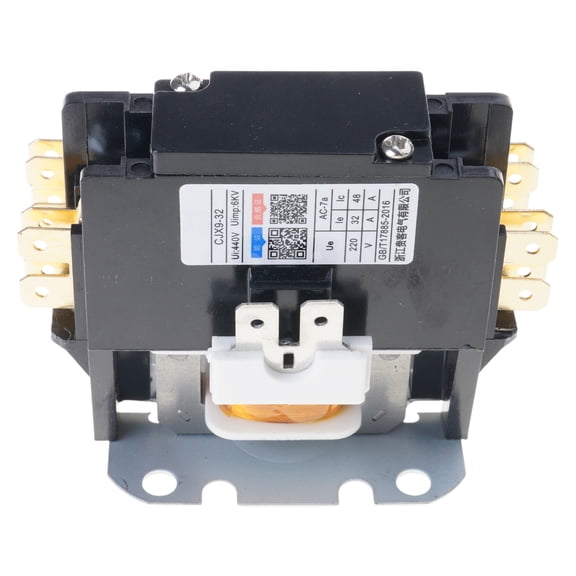 130A Poles 30 A Contactor with 220V Coils Convenient for HVAC Systems Including Air Conditioning and Heat Pumps Use
