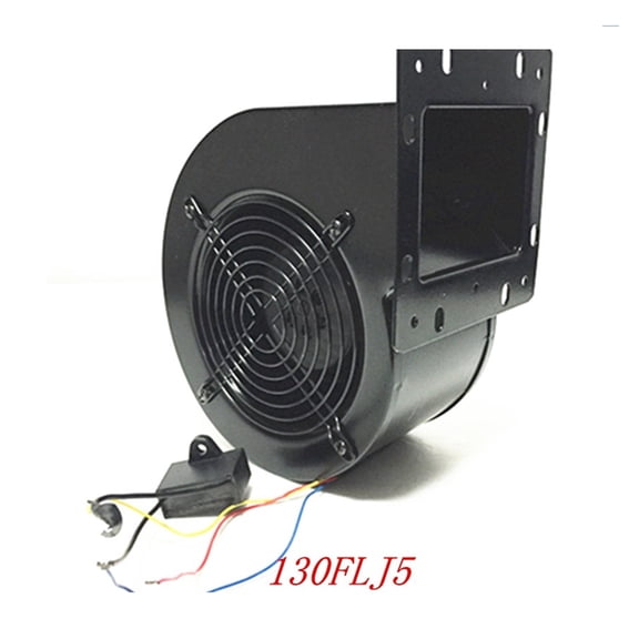 130FLJ5 Small Power Frequency Centrifugal Fan Blower With Edge 120W ,High Power