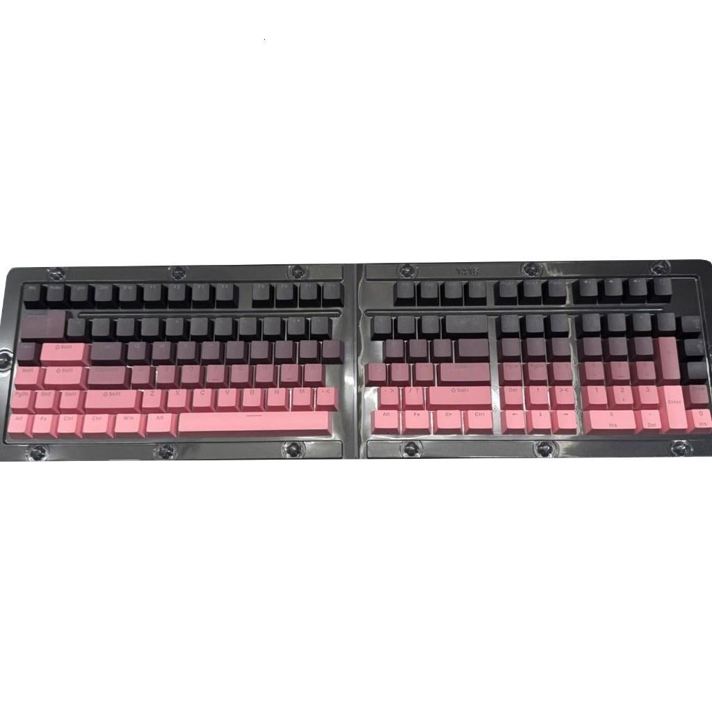 130PCS Colorful Keycaps Set for Mechanical Keyboards with OEM Height and Unique Look Color Keycaps Replacement