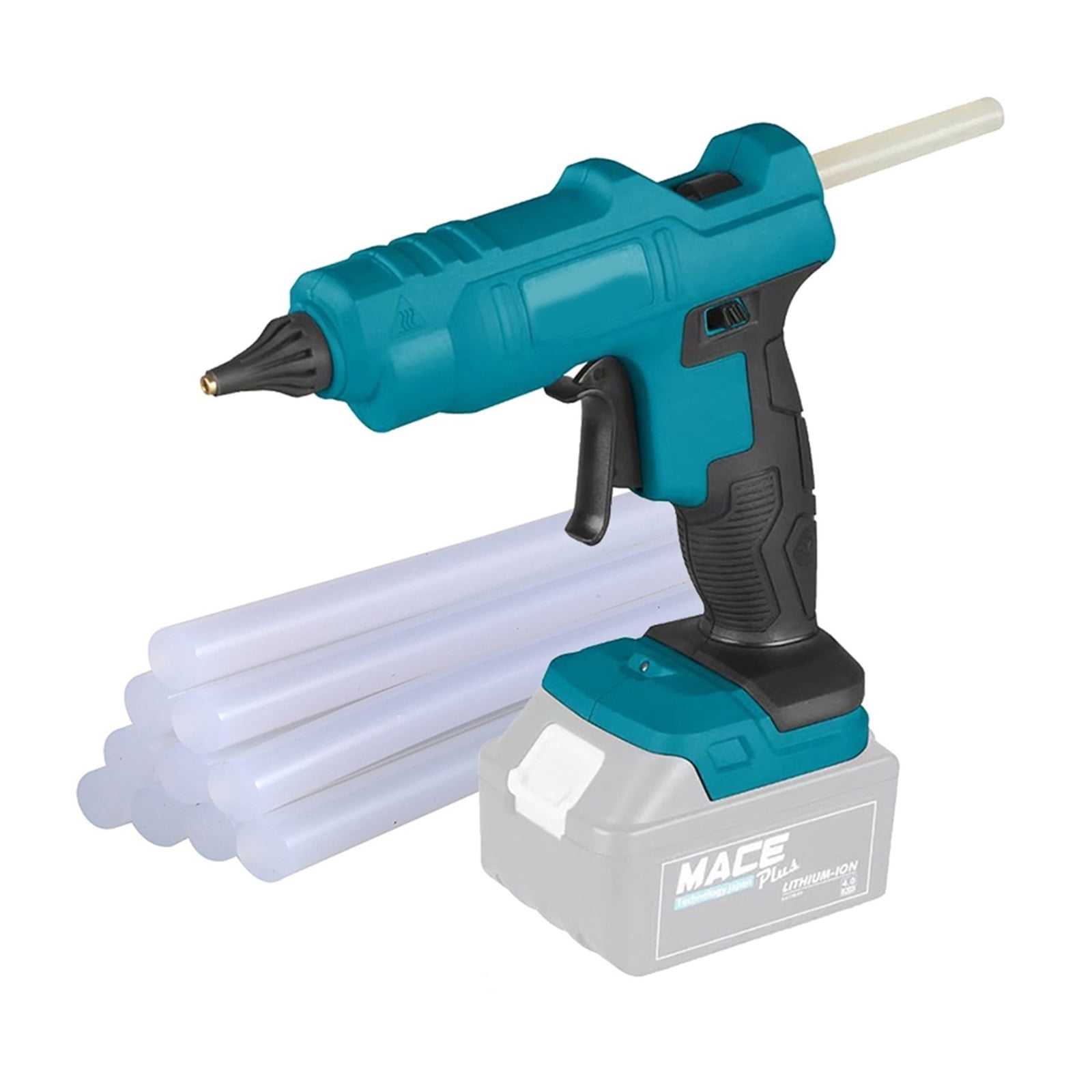 130W DIY Electric Glue Gun18V / 21V Battery DIY Hot Melt Welding Hot Air Gun With 11mm Sticks For Home DIY, Christmas Gifts, Crafts ,Effortless Crafting