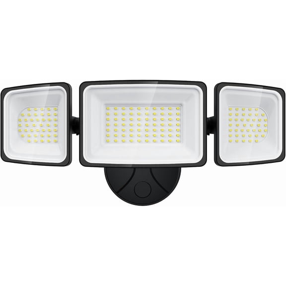 130W LED Security Light, 13000LM Outdoor Indoor Flood Light Switch Controlled, IP65 Waterproof LED Exterior Floodlight, 6500K White Wall Mount Security Lighting for Entryway,Gara,Yard,Eave