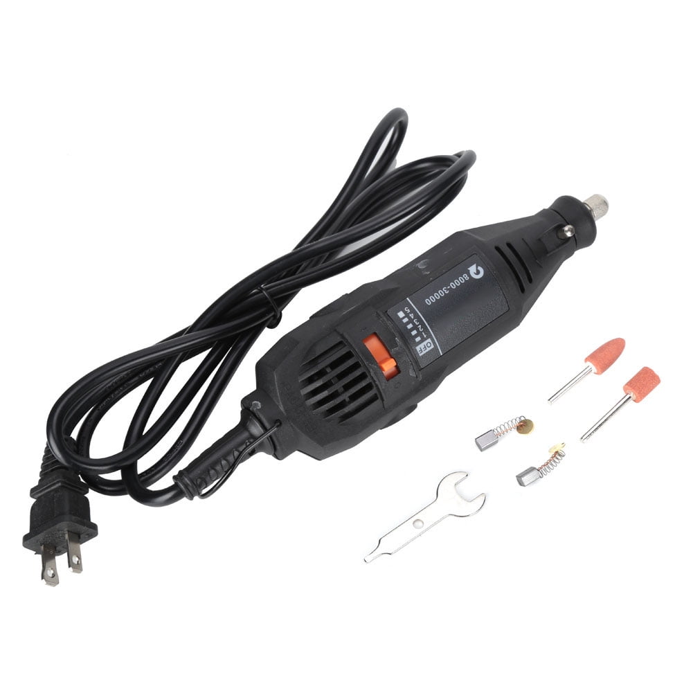 Daboolka 130W Mini Electric Grinder 5-Position Speed Control Jade Engraving  Polishing Tool US Plug 110V