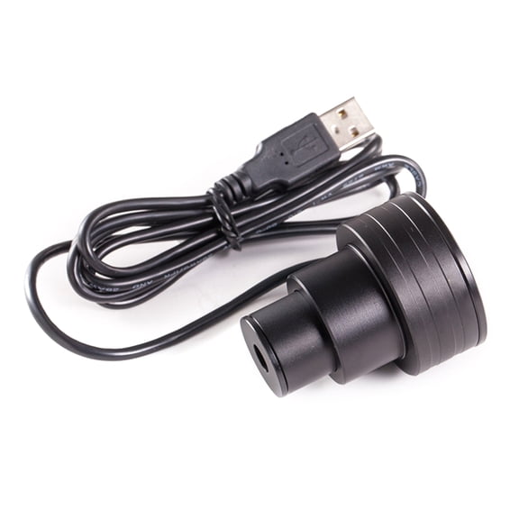 130W Pixel 1.25Inch USB Camera Lens 1.25" Electronic Eyepiece 13MP USB Microscope Imager for Science Education