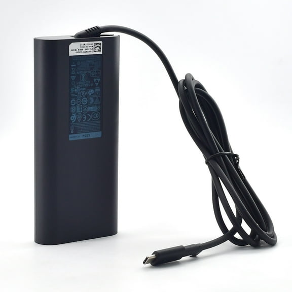 130W USB C Adapter for Dell XPS 15 17 2in1 9520 9510 9575 9700 9710 9720 Type C Fast Charger