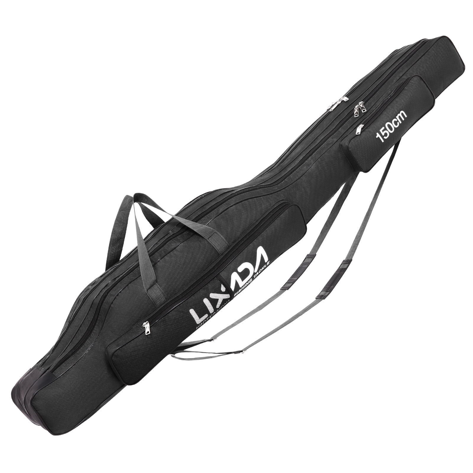 130cm/150cm Three Layers Fishing Bag Portable Folding Fishing Rod Reel  Tackle Tool Carry Case Carrier Travel Bag : : Home Improvement
