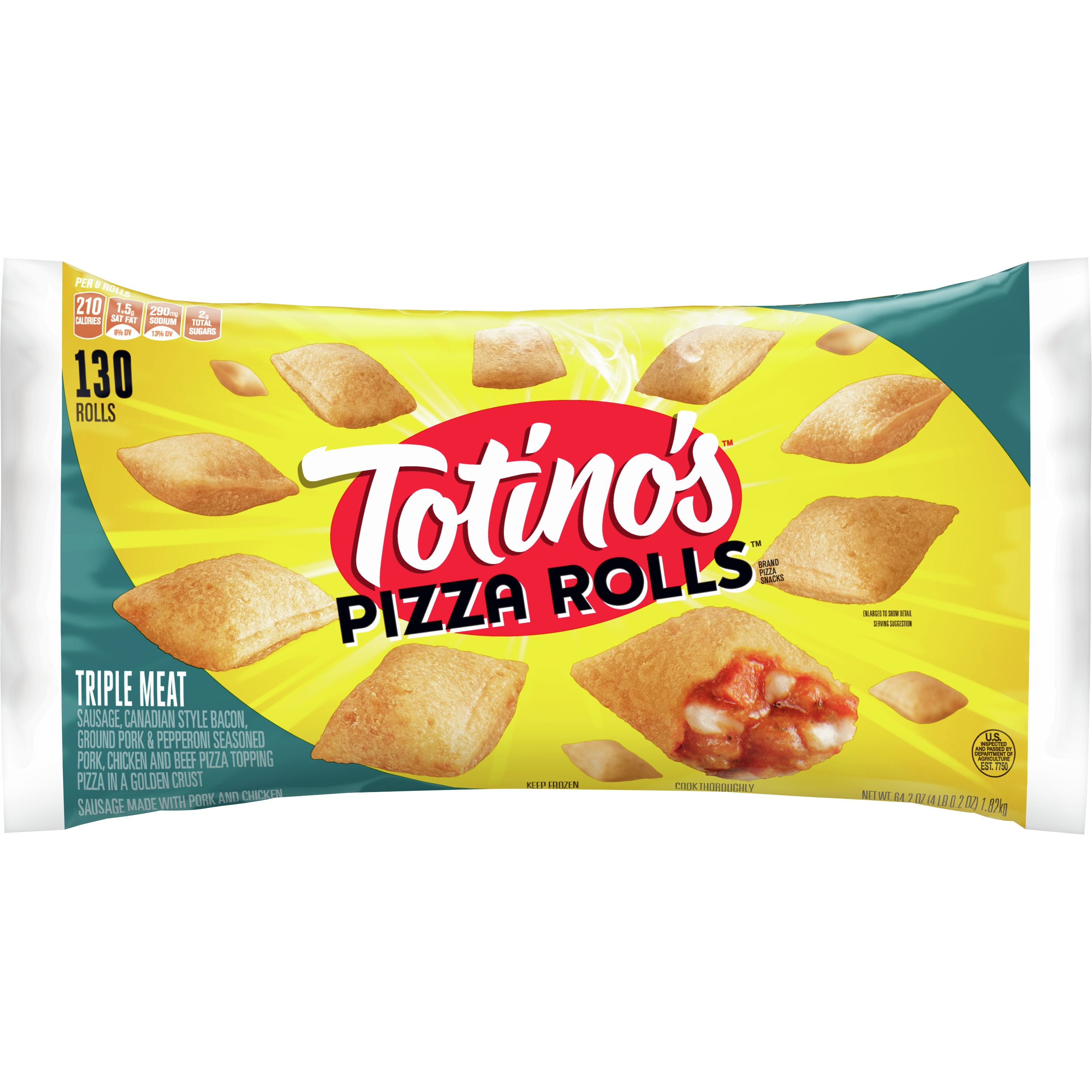 130ct 3meat Totino's Pizza Rolls