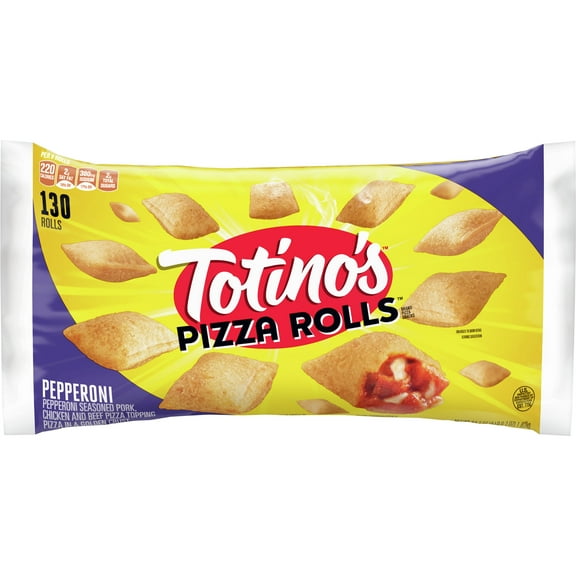 130ct Pepperoni Totino's Pizza Rolls