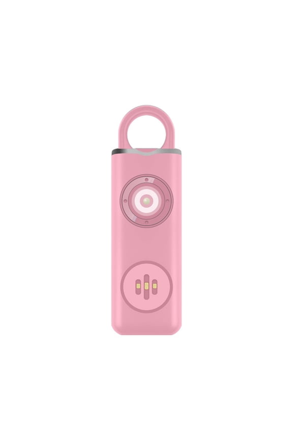 130dB Defense Security Alarms Rechargeable Safe Sound Alarm Song Alarm Keychain with LED Flashlight