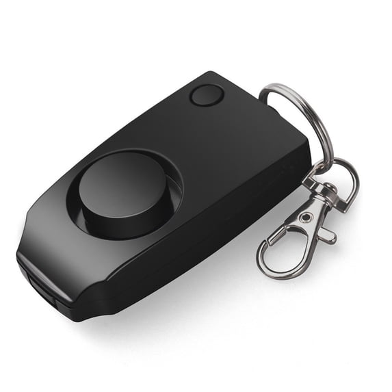 130dB Emergency Alarm with Backup Whistle, Personal Keychain for Kids, Seniors, Joggers, Anti-Rape Device with Battery Included, Easy to Carry